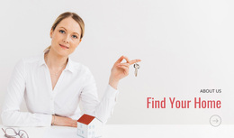 Find Your Next Place - Custom Web Page Design