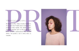 Stylista A Vizážista – Responzivní Šablona Webu