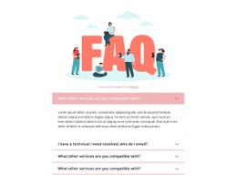 Questions And Quick Answers CSS Template