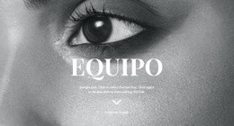 Equipo - Diseño De Sitio Moderno
