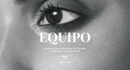 Equipo - Página De Destino Multipropósito