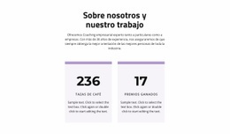 El Resultado De Nuestro Trabajo - Plantilla HTML5 Gratuita