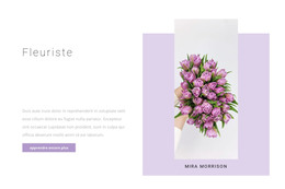 Fleuriste Professionnel - Modèle HTML De Base