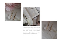 Exclusieve Collectie Sieraden Sjabloon HTML CSS Responsief