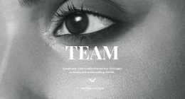 Team - Modern Siteontwerp