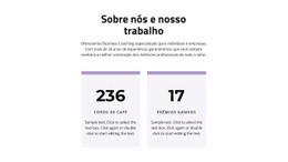 O Melhor Design De Site Para O Resultado Do Nosso Trabalho