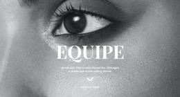 Equipe - Modelo De Site Para Celular