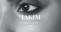 Takım - HTML Sayfası Şablonu