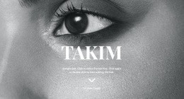 Takım - Modern Web Sitesi Modeli