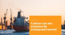 Creëer Een Scheepvaartwereld - Joomla-Websitesjabloon