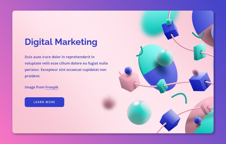 Leading digital agency CSS Template