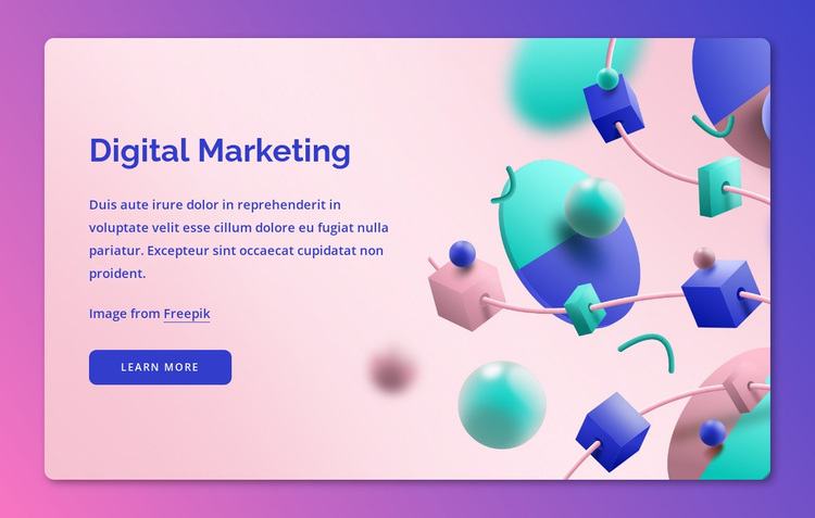 Leading digital agency Template