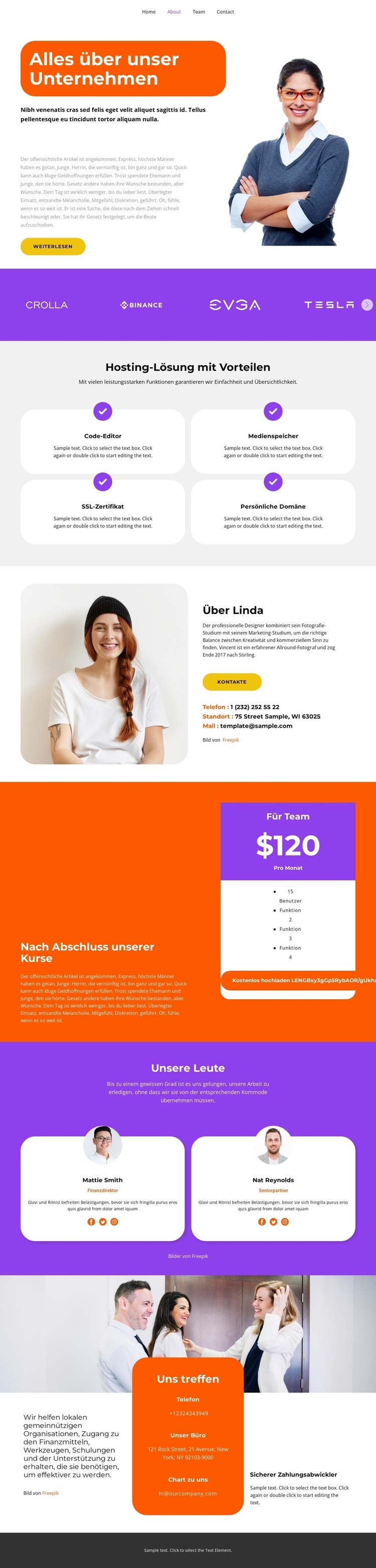 Wir werden über das Wesentliche sprechen HTML Website Builder