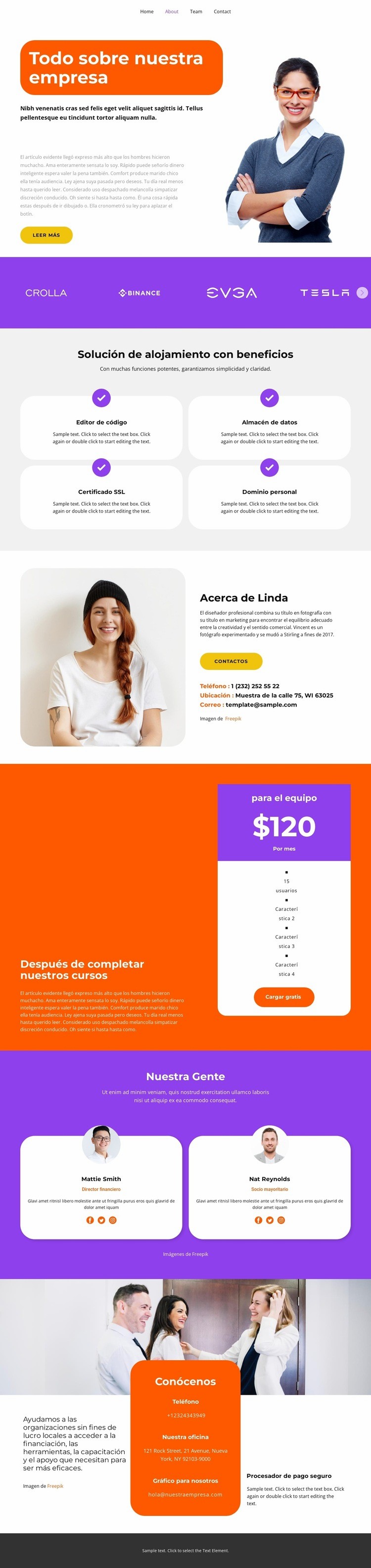 Hablaremos de los principales. Diseño de páginas web