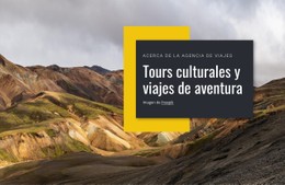 Tours Culturales Plantilla De Caja Flexible
