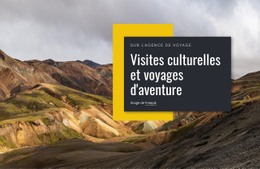 Visites Culturelles - Créateur De Site Web Simple