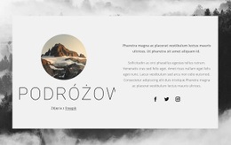 Wycieczki Przygodowe - Kreatywny Uniwersalny Szablon