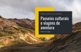 Passeios Culturais - HTML Designer