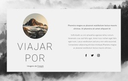 Maquete De Site Premium Para Passeios De Aventura