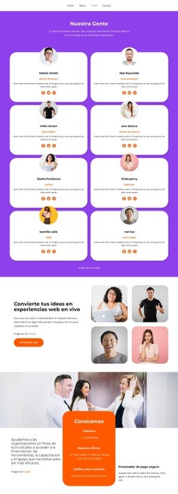 Creador De Sitios Web Listo Para Usar Para Esto Es Parte De Nuestro Personal.