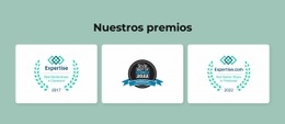 Premios De Barbería: Plantilla HTML5 Moderna