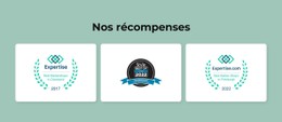 Récompenses Du Salon De Coiffure