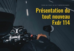 Motocyclisme Moderne Modèle Réactif Html5