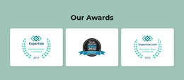 Barbershop Awards - HTML5 Template