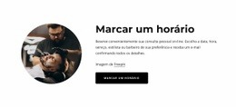 Agende Um Horário Para Barbeiro - Online HTML Page Builder