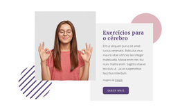 Exercícios Para O Cérebro - Tema WordPress Gratuito