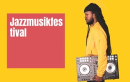 Jazzmusikfestival - HTML-Webbmall