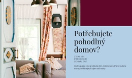 Pohodlný Domov – Šablony Webových Stránek