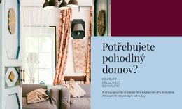 Pohodlný Domov – Konečný Motiv WordPress