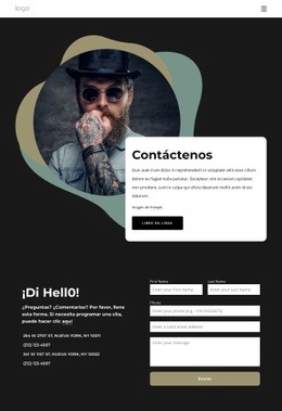 Peluquería De Primera: Plantilla HTML5 En Blanco