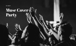 Web Page For Muse Cover Party