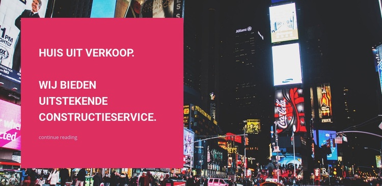 Vastgoedgroep Html Website Builder