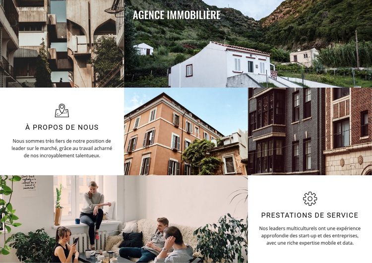 Trouvez votre maison Thème WordPress