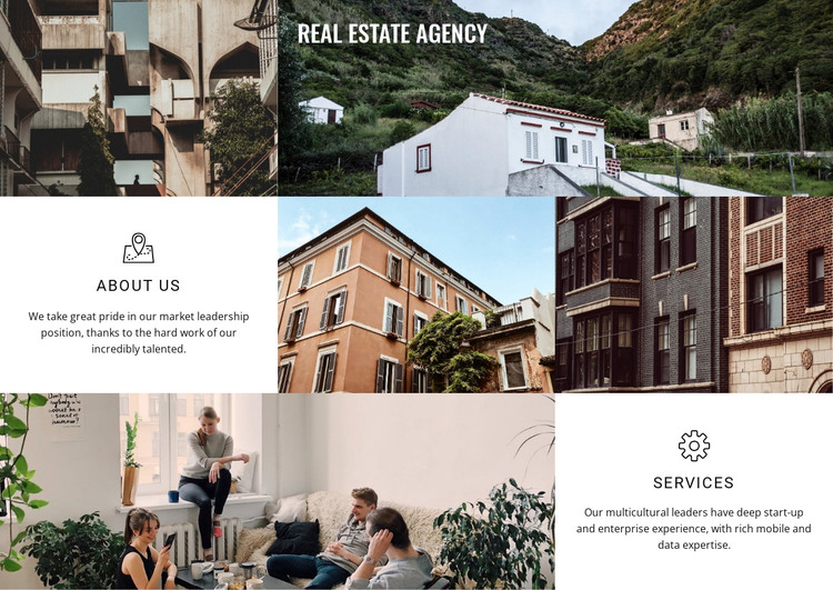 Find your home HTML Template