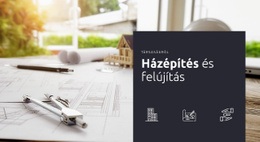 Lakásépítés És Felújítás - Egyszerű Webhelysablon