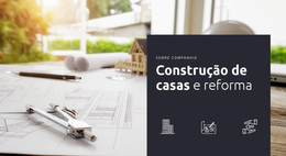 Construção E Reforma De Casas - Tema WordPress Fácil De Usar