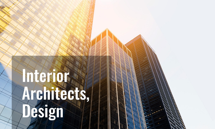 Design for multi-storey buildings  HTML5 Template