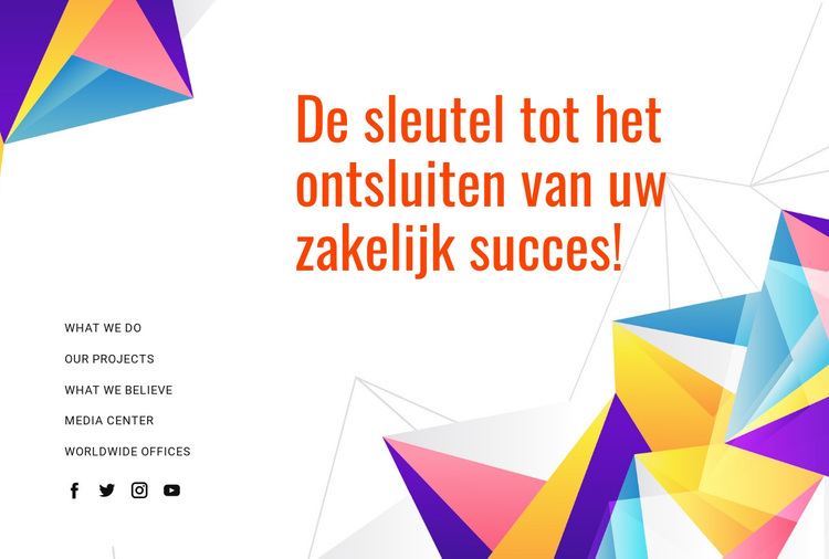 Uw potentieel voor succes ontsluiten WordPress-thema