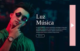 Estilo Musical Ligero - Plantilla Joomla Moderna