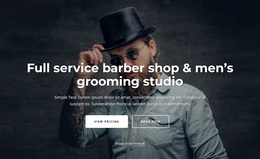 Full Service Grooming Studio - Creative Multipurpose Template