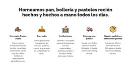 Horneamos Pan Fresco Y Pasteles. - HTML Site Builder