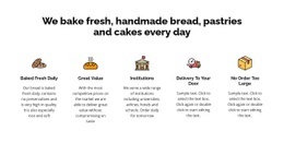 We Bake Fresh Bread And Cakes