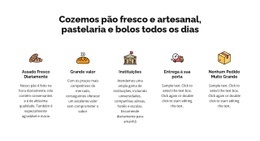 Fazemos Pão Fresco E Bolos - Construtor De Sites