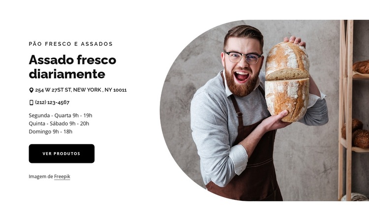 Pão Real, habilidades tradicionais Modelo de site