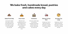 We Bake Fresh Bread And Cakes - Easy Community Market