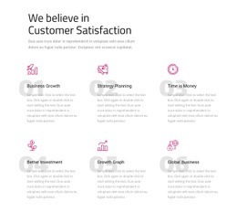 We Believe In Customer Satisfaction